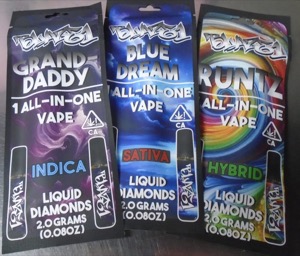 Blaze1 Liquid Diamond 2G Diamond Disposable Redding 420